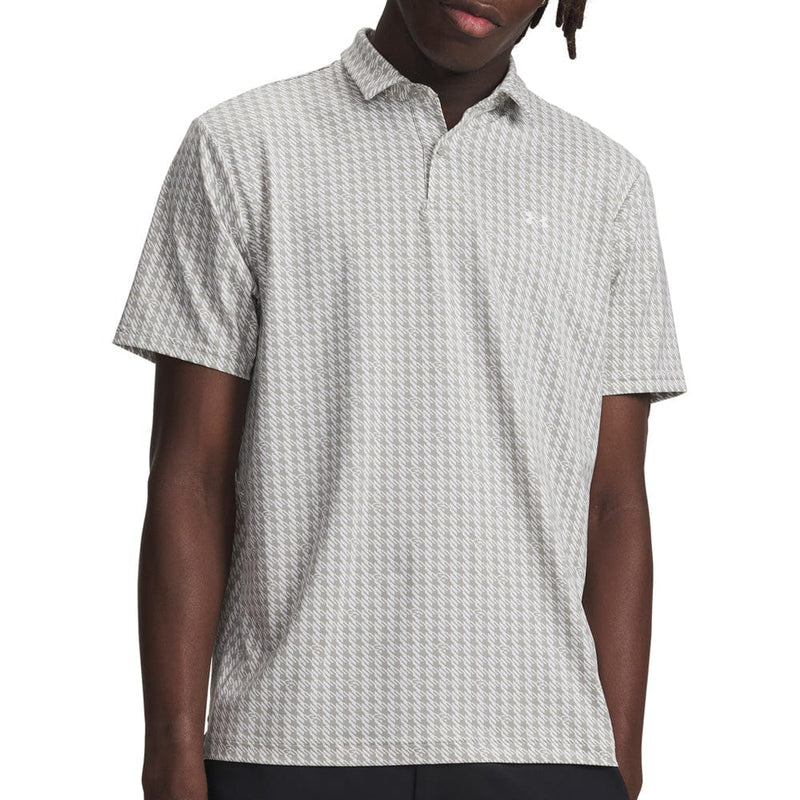 Under Armour T2G Printed Polo Shirt - Titanium/White/White