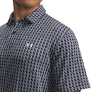 Under Armour T2G Printed Polo Shirt - Midnight Navy/Enamel Blue/White