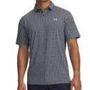 Under Armour T2G Printed Polo Shirt - Midnight Navy/Enamel Blue/White