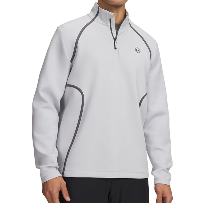 Under Armour Drive Midlayer 1/4 Zip Pullover - Halo Grey/Castlerock