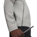 Under Armour Drive Midlayer 1/4 Zip Pullover - Titanium/Clay Green