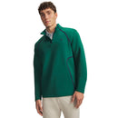 Under Armour Drive Midlayer 1/4 Zip Pullover - Campus Ivy/Midnight Navy