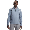 Under Armour Drive Midlayer 1/4 Zip Pullover - Blue Wind/Anthracite