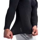 Under Armour Coldgear Elite Comp Mock - Ultimate Black/Ultimate Black/Reflective