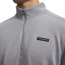 Under Armour Sweater Fleece Hybrid 1/2 Zip Pullover - Steel/Steel