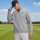 Under Armour Sweater Fleece Hybrid 1/2 Zip Pullover - Steel/Steel
