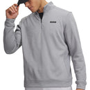 Under Armour Sweater Fleece Hybrid 1/2 Zip Pullover - Steel/Steel