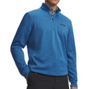 Under Armour Sweater Fleece Hybrid 1/2 Zip Pullover - Aegean Blue/Aegean Blue