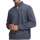 Under Armour Sweater Fleece Hybrid 1/2 Zip Pullover - Downpour Grey/Downpour Grey