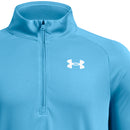 Under Armour Boys' Tech™ 2.0 1/4 Zip Pullover - Ether Blue/White