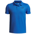 Under Armour Boys' Matchplay Polo Shirt - Blue Atlantis/Midnight Navy