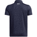 Under Armour Boys' Playoff Printed Polo - Midnight Navy/Halo Gray