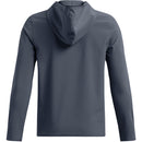 Under Armour Drive Boy's Junior Hoodie - Downpour Grey/Midnight Navy