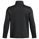 Under Armour Boys' Drive Hybrid Storm 1/2 Zip Pullover - Black/Black