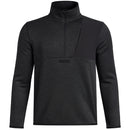 Under Armour Boys' Drive Hybrid Storm 1/2 Zip Pullover - Black/Black