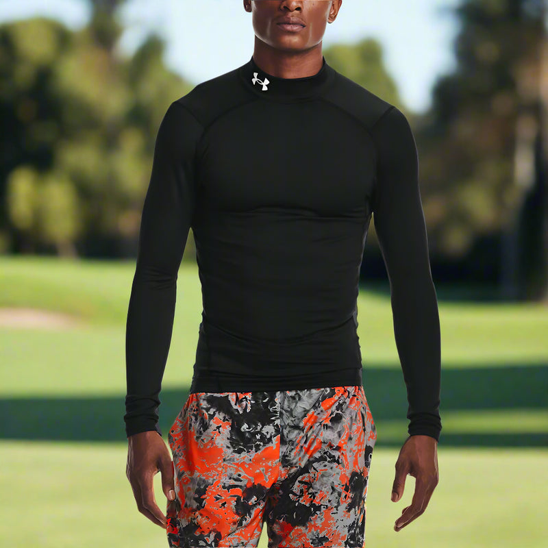 Under Armour CG Armour Compression Baselayer - Black/White