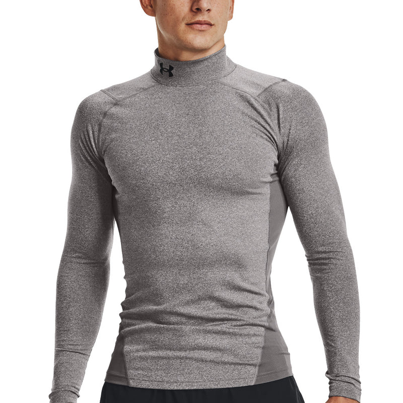 Under Armour CG Armour Compression Baselayer - Charcoal Light Heather/Black