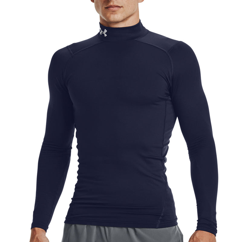 Under Armour CG Armour Compression Baselayer - Midnight Navy/White