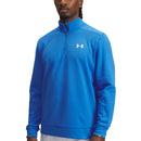 Under Armour Armour Fleece 1/4 Zip Pullover - Blue Atlantis/White