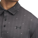 Under Armour Playoff 3.0 Printed Polo Shirt - Castlerock/Black