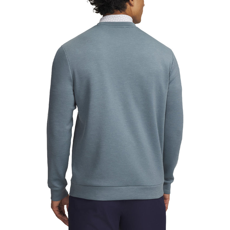 Under Armour Drive Midlayer Crewneck Pullover - Jasper Blue