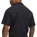 Under Armour Drive Chill Printed Polo Shirt - Black/Anthracite/Castlerock