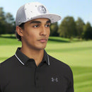 Under Armour Iso-chill Drive Low Stretch Fit Cap - White/White/Grey