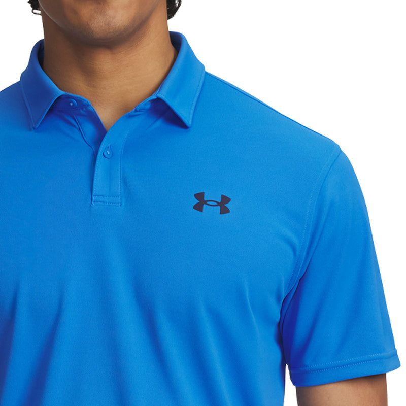 Under Armour T2G Pique Polo Shirt - Blue Atlantis/Midnight Navy