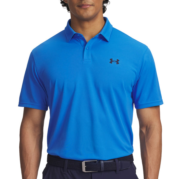 Under Armour T2G Pique Polo Shirt - Blue Atlantis/Midnight Navy