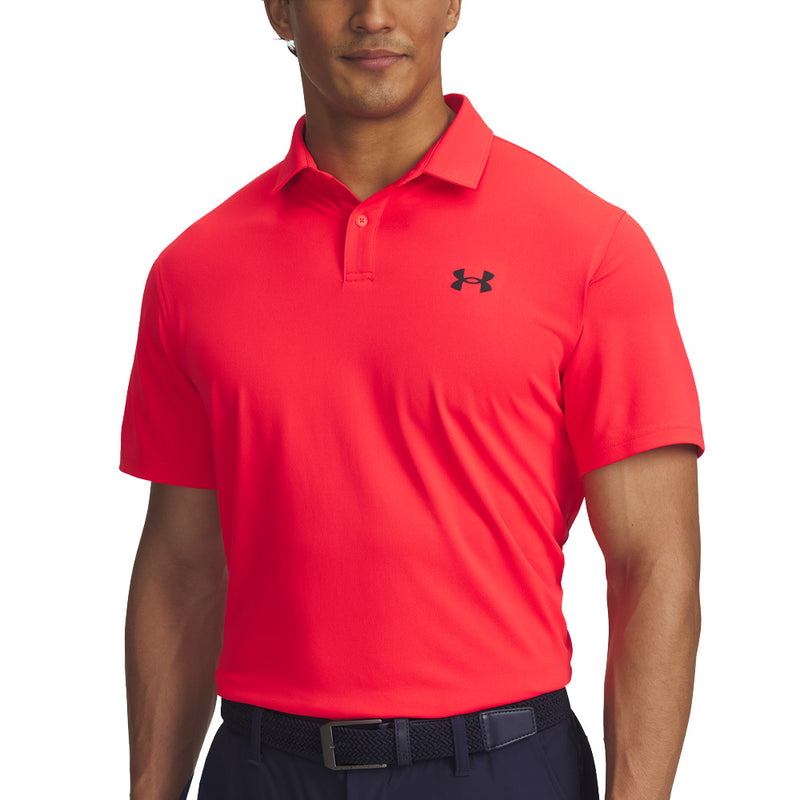 Under Armour T2G Pique Polo Shirt - Racer Red/Black