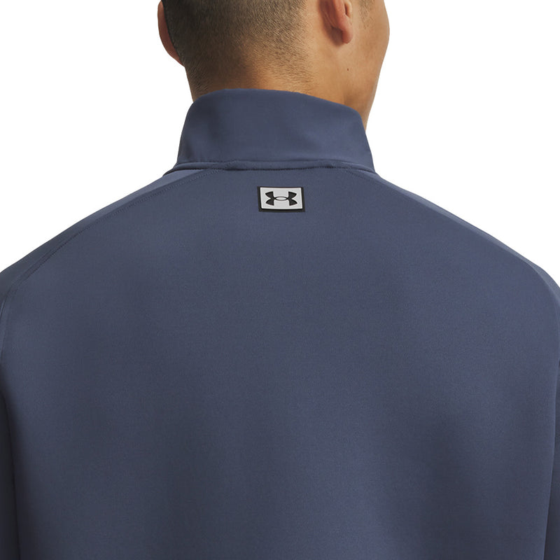 Under Armour Drive Pro Hybrid 1/2 Zip Pullover - Downpour Gray/Black