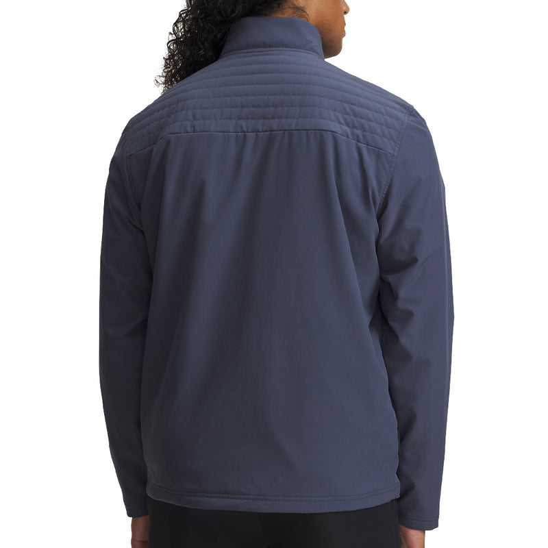 Under Armour Drive Pro Full Zip Pullover - Downpour Gray/Black