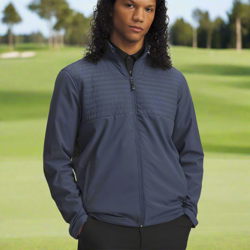Under Armour Drive Pro Full Zip Pullover - Downpour Gray/Black