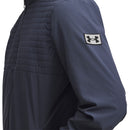 Under Armour Drive Pro Full Zip Pullover - Downpour Gray/Black