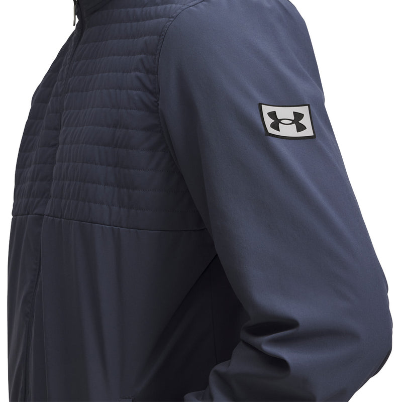 Under Armour Drive Pro Full Zip Pullover - Downpour Gray/Black