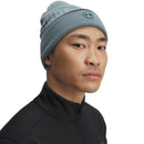 Under Armour Drive Pom Beanie - Jasper Blue/Serpentine/Black
