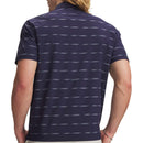 Under Armour Drive Chill Printed Polo Shirt - Midnight Navy/Blue Haze/White
