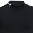 Under Armour Youth Coldgear Armour Mock Long Sleeve - Black/White