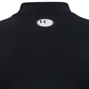 Under Armour Youth Coldgear Armour Mock Long Sleeve - Black/White