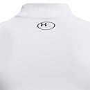 Under Armour Youth Coldgear Armour Mock Long Sleeve - White/Black