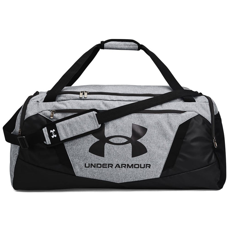 Under Armour Undeniable 5.0 Large Duffle Bag - Pitch Grey/Medium Heather/Black