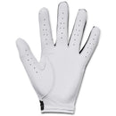 Under Armour Iso-Chill Cabretta Leather Golf Glove - Black/White/White
