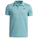 Under Armour Boys Matchplay Polo Shirt - Blue Haze/Midnight Navy