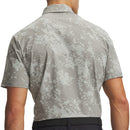Under Armour Drive Chill Printed Polo Shirt - Titanium/Clay Green/Black