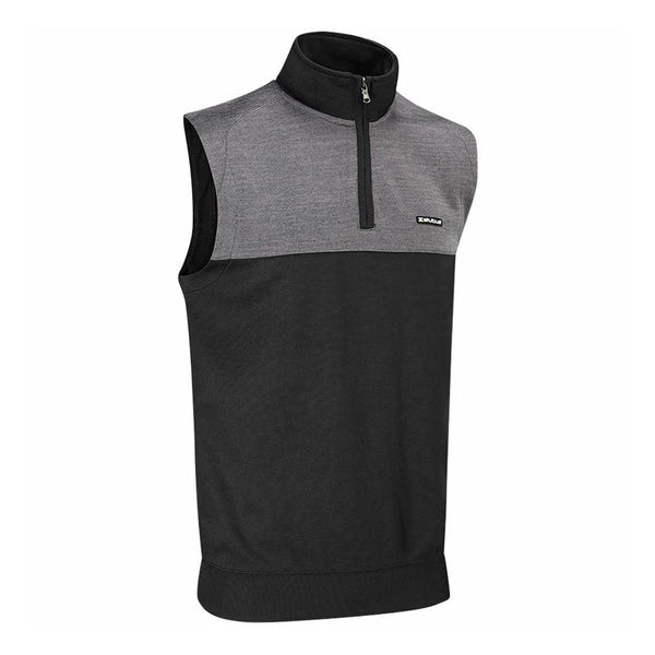 Stuburt Pro-Sport Performance Zip Neck Slipover - Black