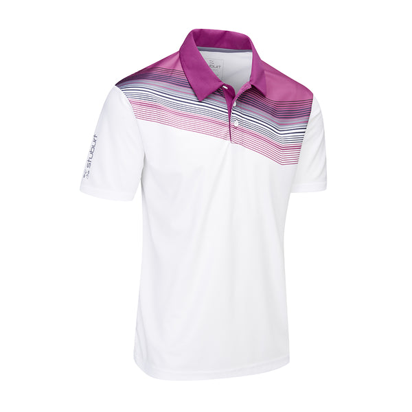 Stuburt Evolve Upton Polo Shirt - Plum