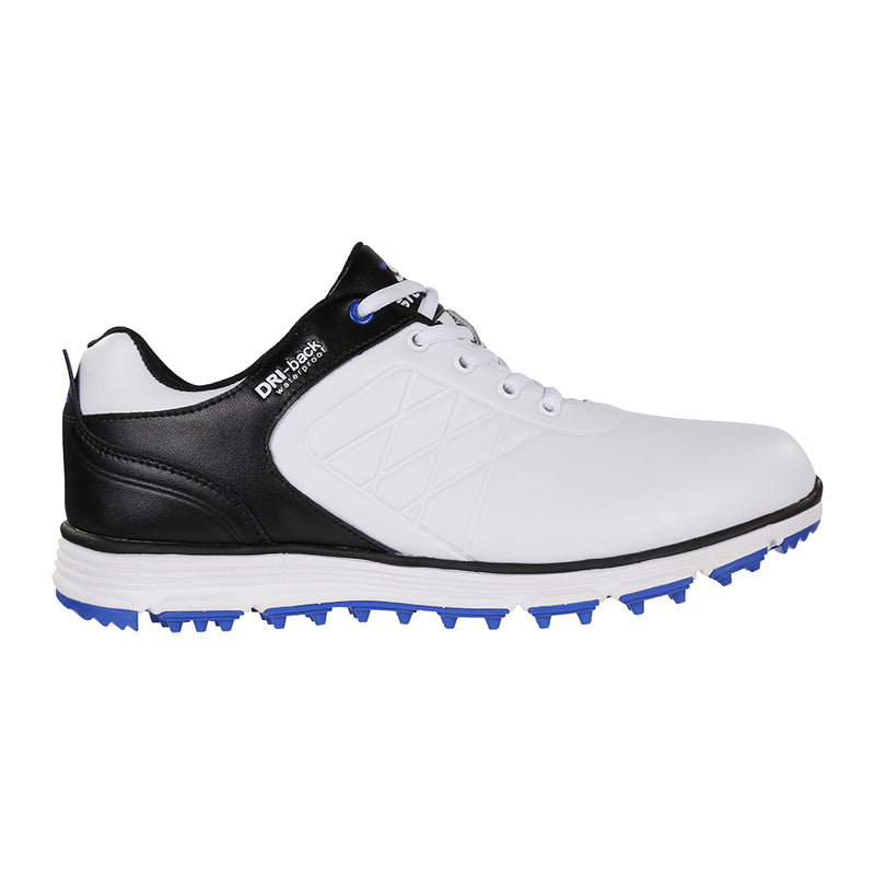 Stuburt Evolve DRI-Back Waterproof Spikeless Shoes - White/Black