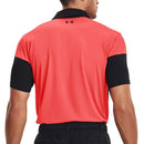 Under Armour T2G Blocked Polo - Black/Venom Red