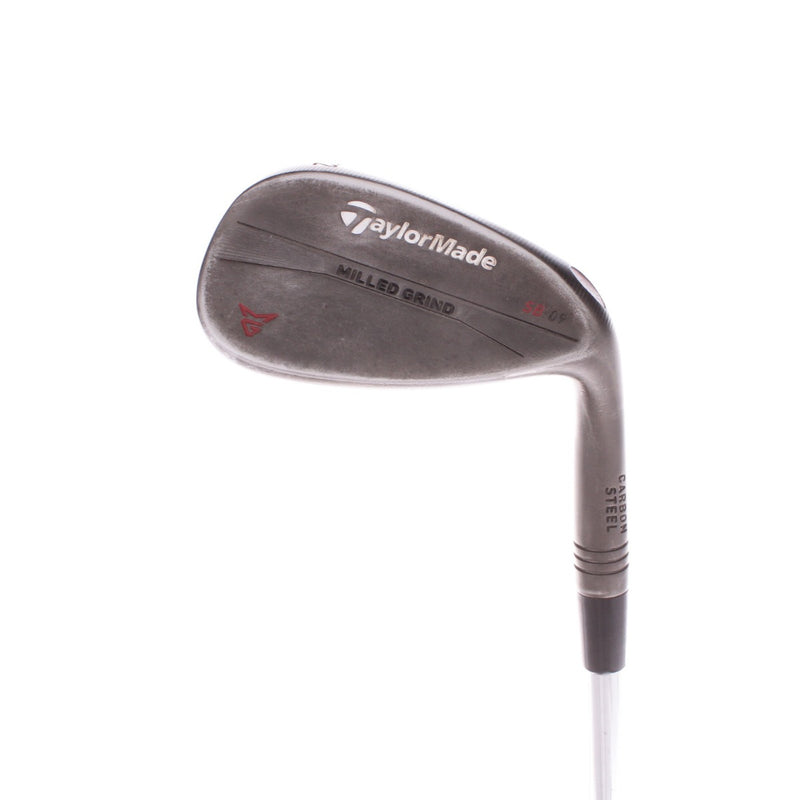 TaylorMade MILLED GRIND Steel Men's Right Hand Gap Wedge 52 Degree SB 9 Degree Wedge Flex - Dynamic Gold Wedge