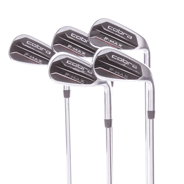 Cobra F MAX Steel Men's Right Hand Irons 6-PW Stiff - Superlight